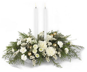  Wintergarden Candle Centerpiece from Parkway Florist in Pittsburgh PA