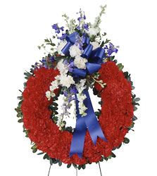 All American Tribute Wreath from Parkway Florist in Pittsburgh PA