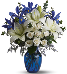 Blue Horizons Bouquet from Parkway Florist in Pittsburgh PA